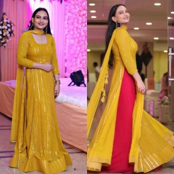 Haldi special nyra kurta Palazzo set